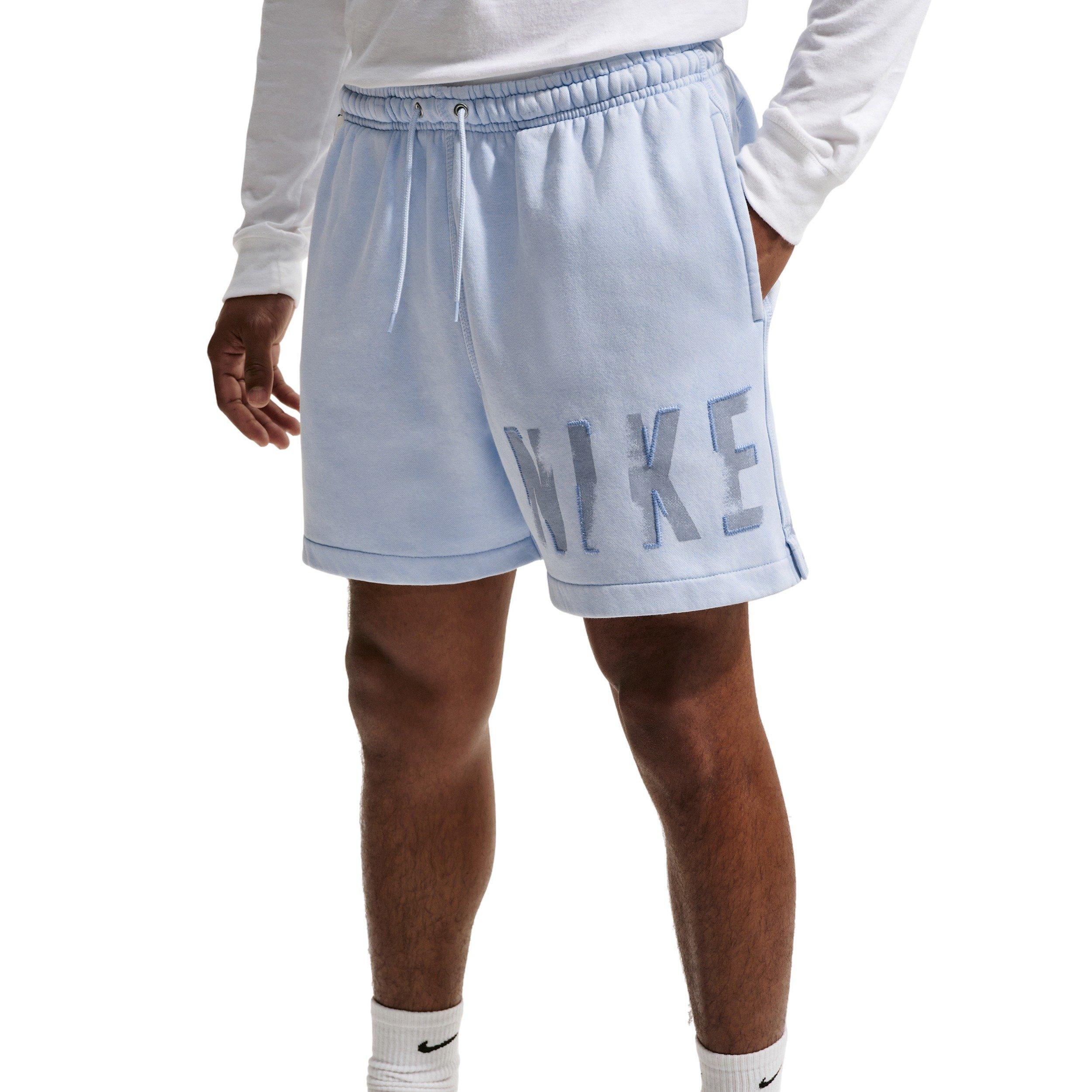 Nike Men's Sportswear Club Flow BB Fleece Shorts - BLUE